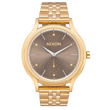 Nixon SALA ALLLIGHTGOLDTAUPE analogové sportovní hodinky - béžová
