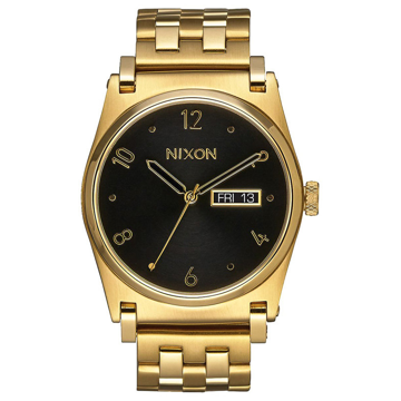 Nixon JANE ALLGOLDBLACK analogové sportovní hodinky - černá