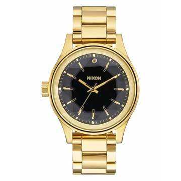 Nixon FACET 38 GOLDBLACK analogové sportovní hodinky