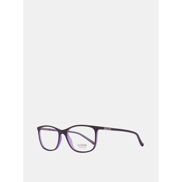 Fialovo-černé unisex obroučky brýlí Guess