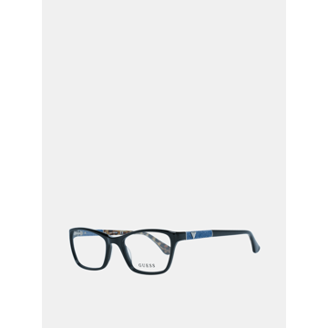 Modro-černé dámské vzorované obroučky brýlí Guess