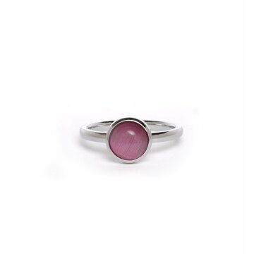 Dámský prsten ve stříbrné barvě Vuch- Pearl Silver Pink
