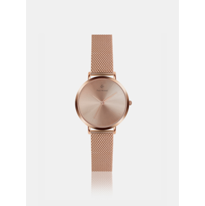 Dámské hodinky s nerezovým páskem v růžovozlaté barvě Paul McNeal