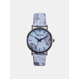 Dámské hodinky s modrým páskem Tamaris