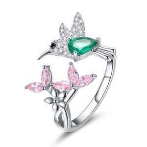 Royal Fashion prsten Kolibřík v královské zahradě BSR016