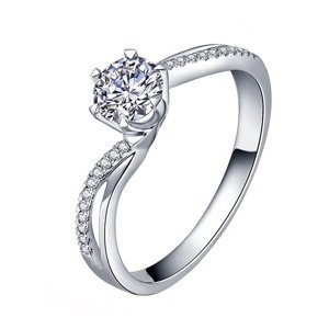 Royal Fashion stříbrný rhodiovaný prsten Výjimečnost HA-GR04-SILVER Velikost: 10 (EU: 61-63)
