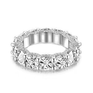 Royal Fashion stříbrný rhodiovaný prsten Pro princeznu HA-GR50-SILVER Velikost: 5 (EU: 49-50)
