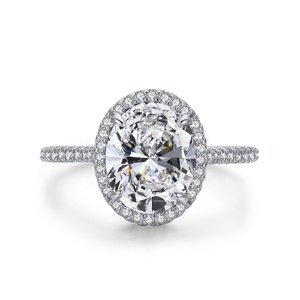 Royal Fashion stříbrný rhodiovaný prsten Broušený ovál HA-JZ1479-SILVER Velikost: 9 (EU: 59-60)