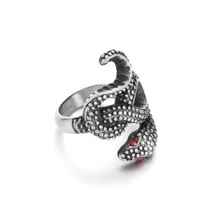 Royal Fashion pánský prsten Had KR105952-KJX Velikost: 8 (EU: 57-58)