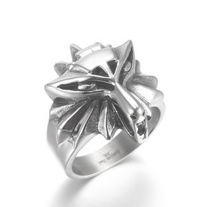 Royal Fashion pánský prsten Vlk KR106165-KJX Velikost: 11 (EU: 64-67)