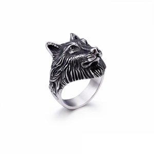 Royal Fashion pánský prsten Vlk KR48275-K Velikost: 9 (EU: 59-60)