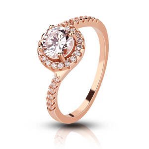 Emporial prsten Elegance 14k růžové zlato MA-M3622-ROSEGOLD Velikost: 10 (EU: 61-63)