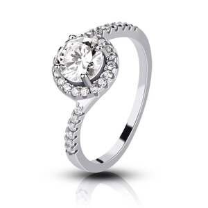 Emporial stříbrný rhodiovaný prsten Elegance MA-M3622-SILVER Velikost: 7 (EU: 54-56)