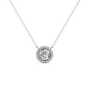 Emporial stříbrný pozlacený náhrdelník MP023