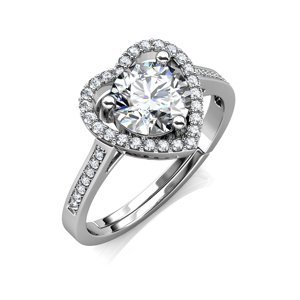 Royal Fashion stříbrný pozlacený prsten MR020 Velikost: 5 (EU: 49-50)