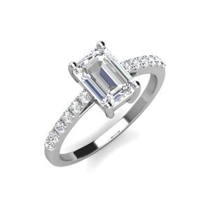 Royal Fashion stříbrný pozlacený prsten MR099 Velikost: 5 (EU: 49-50)
