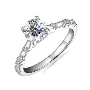 Royal Fashion stříbrný pozlacený prsten MR104 Velikost: 7 (EU: 54-56)