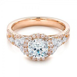 Emporial pozlacený prsten Elegance 14k růžové zlato MA-R0423 Velikost: 6 (EU: 51-53)