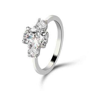 Emporial stříbrný prsten Křišťálové kouzlo MA-R0562-SILVER Velikost: 8 (EU: 57-58)