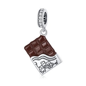Emporial stříbrný přívěsek Milovaná čokoláda SCC1782