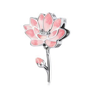Royal Fashion stříbrný přívěsek Lotosový květ SCC2157
