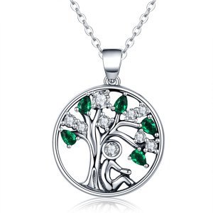 Royal Fashion stříbrný náhrdelník Strom života SCN094