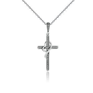 Royal Fashion náhrdelník Křížek SCN104