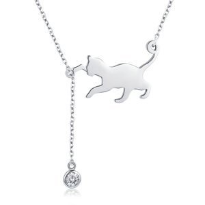 Royal Fashion náhrdelník Milovaná kočka SCN232