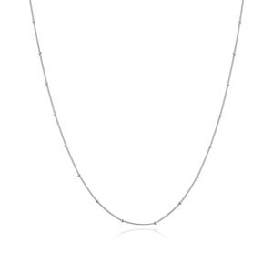 Royal Fashion náhrdelník Stříbrné korálky SCN391