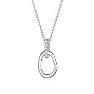 Royal Fashion Emporial stříbrný náhrdelník Jemná elegance SCN440