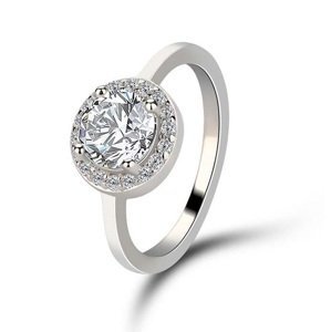 Emporial stříbrný rhodiovaný prsten Klasická elegance MA-SOR564-SILVER Velikost: 10 (EU: 61-63)