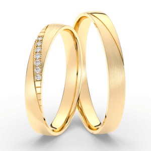 SOFIA zlatý pánský snubní prsten ML65-26/N2-3MYG