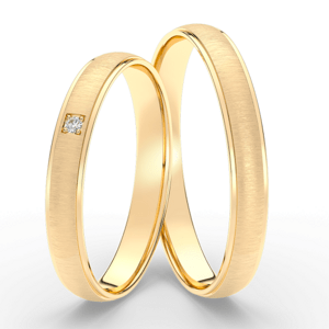 SOFIA zlatý dámský snubní prsten ML65-26/R-3WYG
