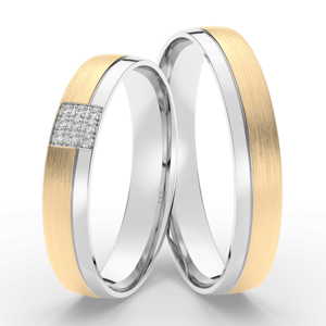 SOFIA zlatý pánský snubní prsten ML65-31/SKMBI