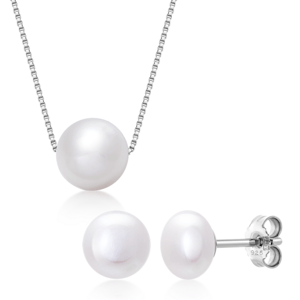 SOFIA stříbrný set náušnice a náhrdelník WWzapbutt-7WH+PV22023.1