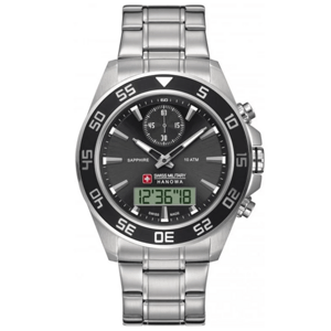 SWISS MILITARY HANOWA pánské hodinky Anadigit Chrono HA5222.04.007