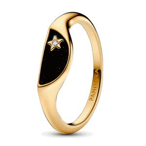PANDORA ME pozlacený prsten s glazurou 163325C01