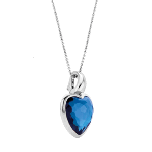 TI SENTO náhrdelník modré srdce 6800DB