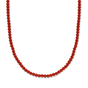 TI SENTO náhrdelník s červenými korálky 3916CR
