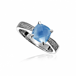 SOFIA stříbrný prsten se zirkony AEAR3549Z,BSY/R