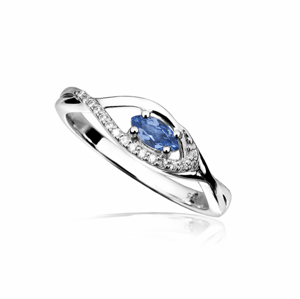SOFIA stříbrný prsten se zirkony AEAR3775Z,BSY/R