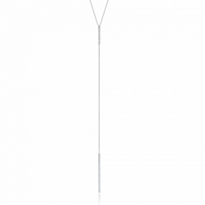 SOFIA stříbrný náhrdelník se zirkonovými paličkami CJMJ2784N