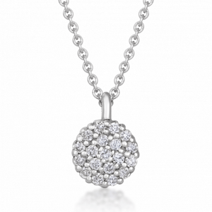 SOFIA DIAMONDS zlatý náhrdelník s diamanty UDPD26350-W-NH