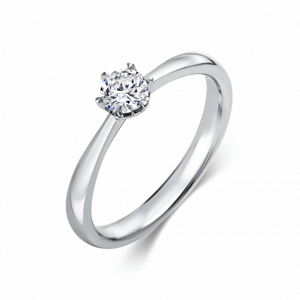 SOFIA DIAMONDS zlatý zásnubní prsten s diamantem 0,30 ct DIA1C482W8