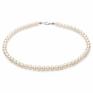 SOFIA perlový náhrdelník PPNHWHFPS7,5-8