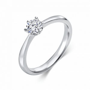 SOFIA DIAMONDS zlatý zásnubní prsten s diamantem 0,40 ct DIA1C483W8