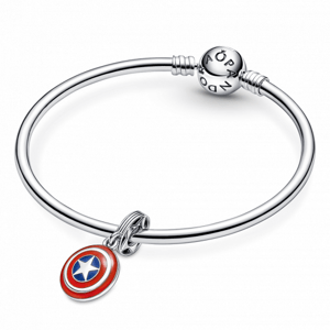 PANDORA Marvel náramek Captain America Shield 590713+790780C01