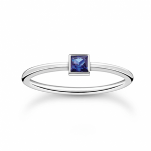 THOMAS SABO prsten Blue stone TR2395-699-32