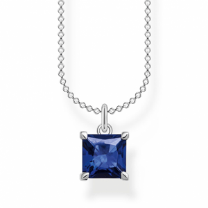 THOMAS SABO náhrdelník Blue stone silver KE2156-699-32-L45V