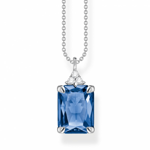 THOMAS SABO náhrdelník Blue stone silver KE2089-166-1